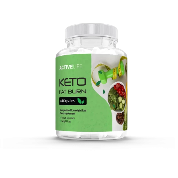 Activelife KETO FAT BURN - spalování tuků 60 kapslí