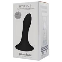 Adrien Lastic Hitsens 5 - přísavkový anální dildo (černý)