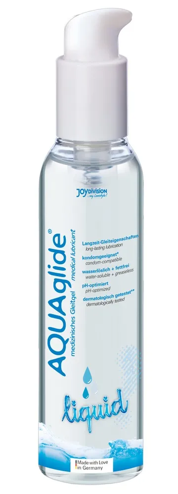 AQUAglide Liquid - Gentle Water-Based Lubricant (250ml)