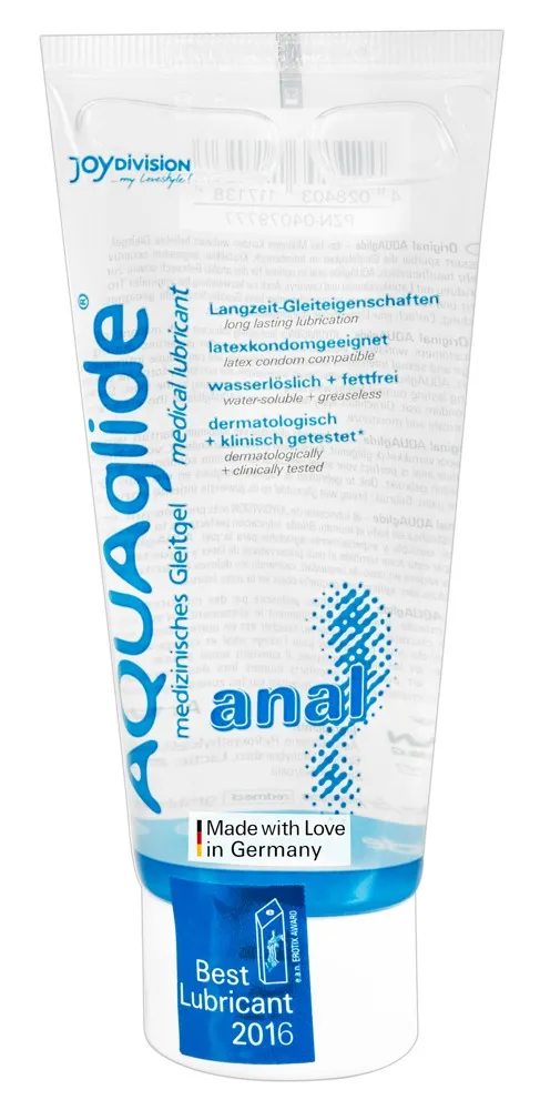 AQUAglide - Water-Based Anal Lubricant (100ml)