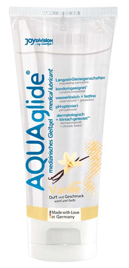 AQUAglide Water-Based Lubricant - Vanilla (100ml)