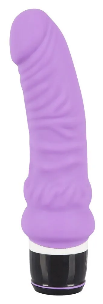 Authentic Lotus - Silicone Vibrator (Purple)