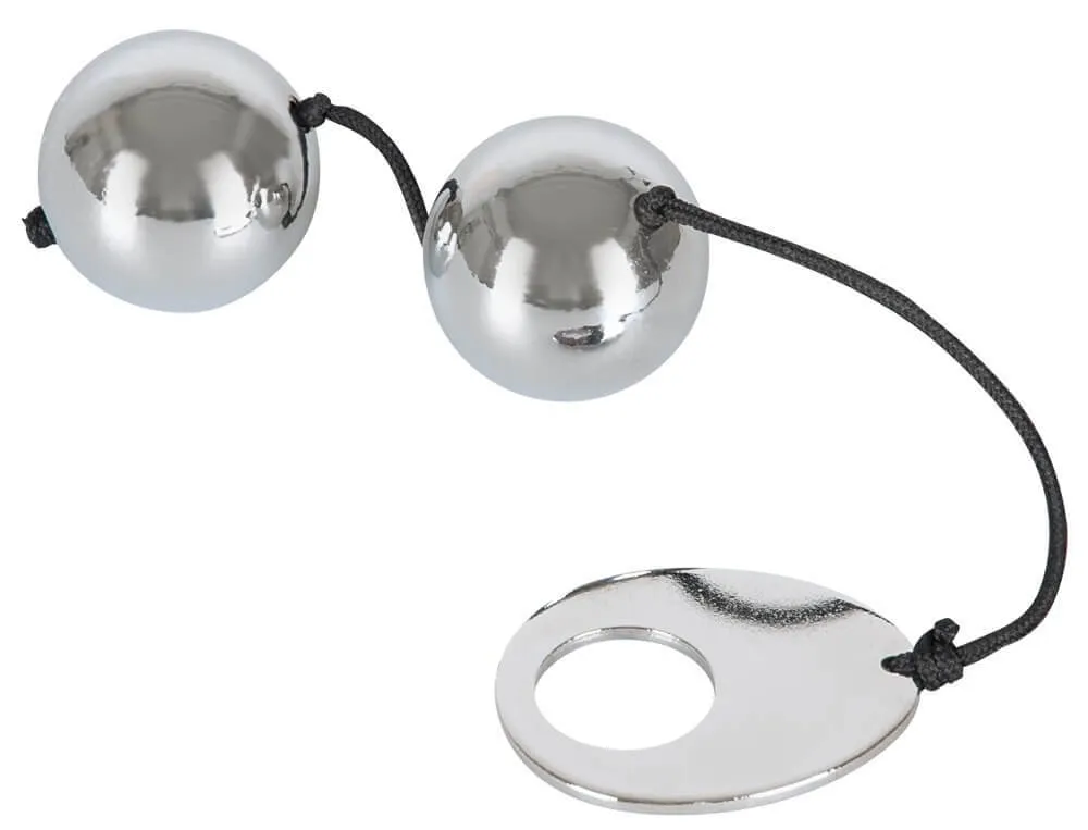 Bad Kitty - silver kegel balls