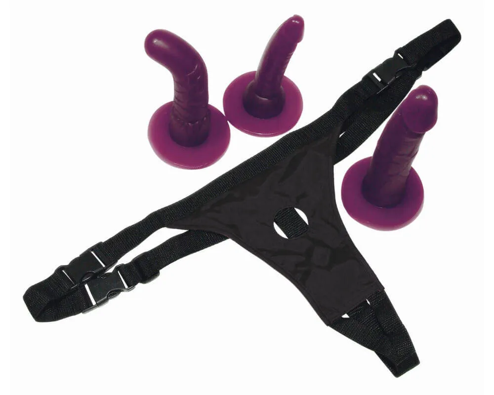 Bad Kitty - Strap-On Dildo Set