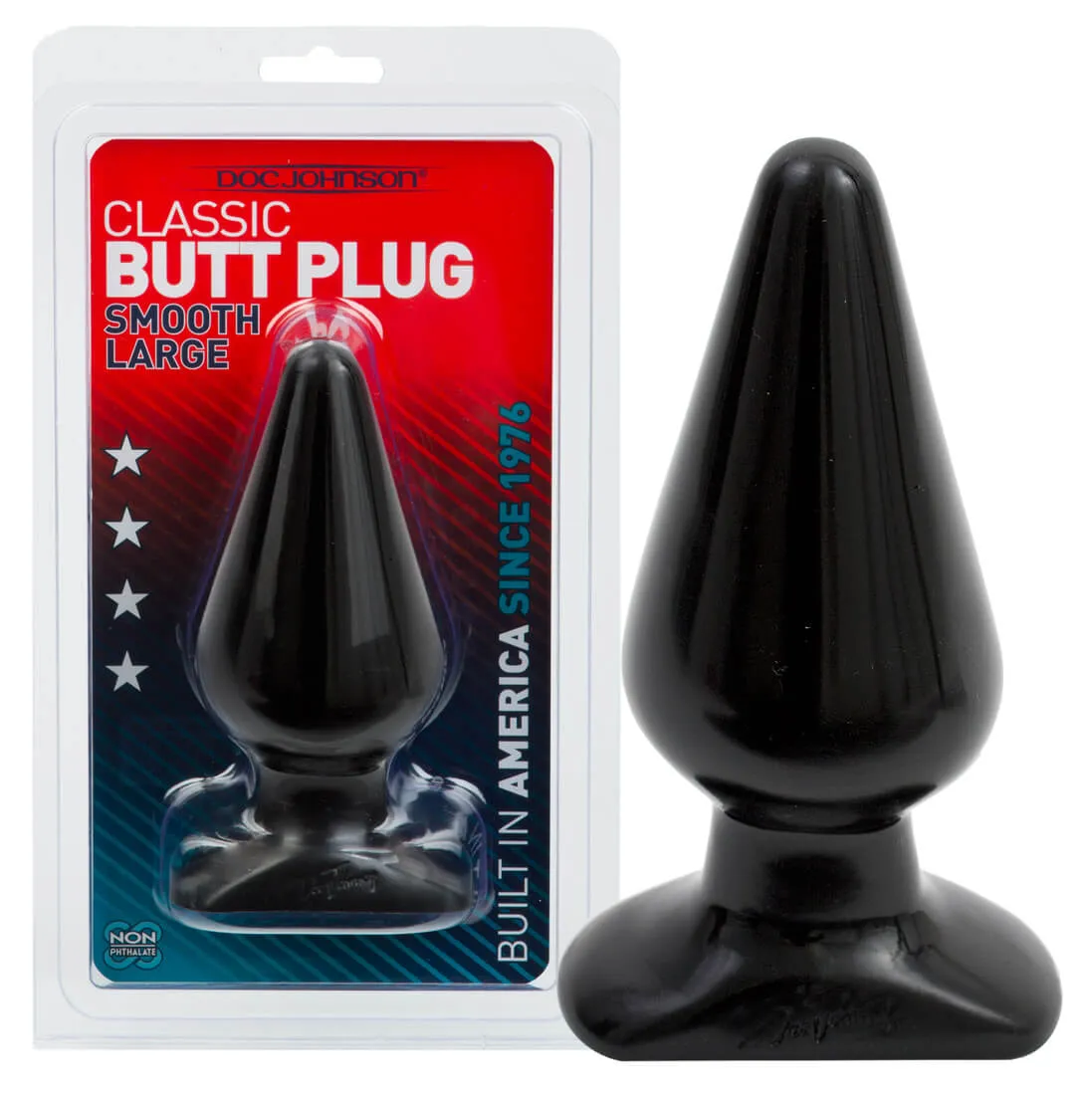 Black Butt Plug Large