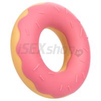 California Exotics Naughty Bits Dickin Donuts Silicone Donut Cock Ring Pink