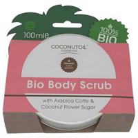 Coconutoil - Bio tělový peeling s kávou a kokosovým cukrem (100ml)