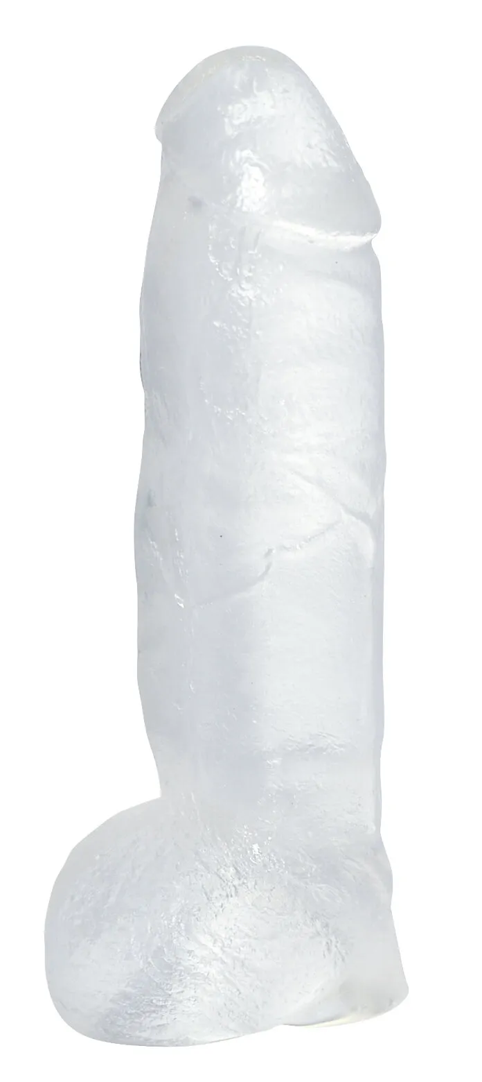 Crystal Clear Giant Dildo