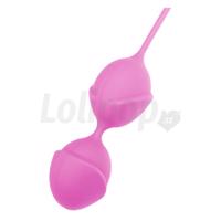 Delight Pussy Lichee Silicone růžové kuličky