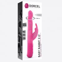 Dorcel Baby Rabbit 2.0 - dobíjecí vibrátor s hůlkou (růžový)