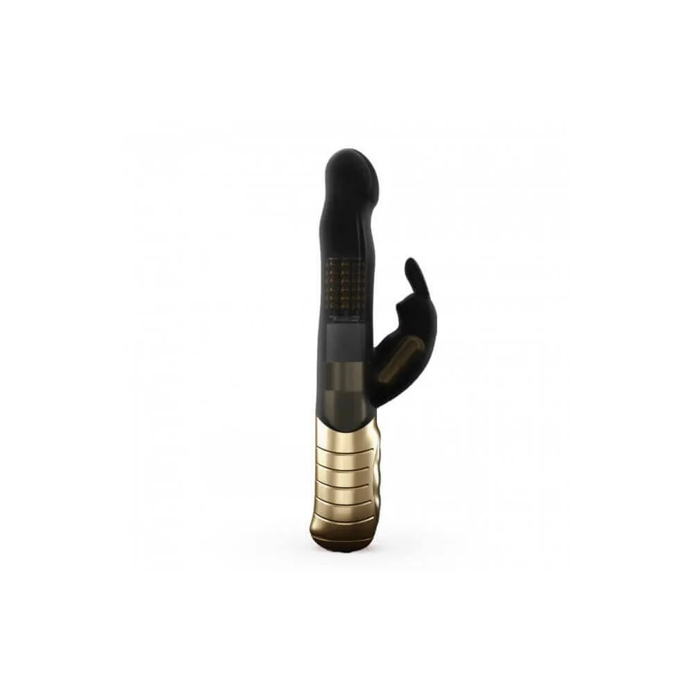 Dorcel Baby Rabbit 2.0 - Rechargeable Clitoral Vibrator (Black-Gold)