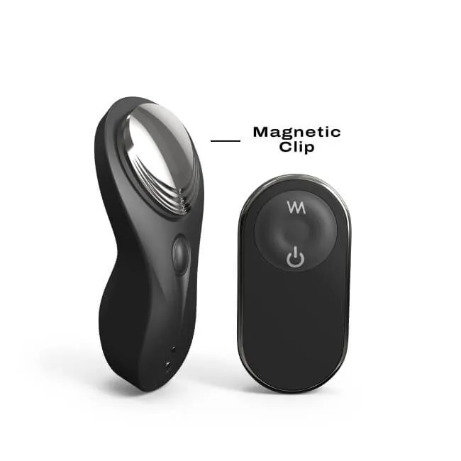 Dorcel Discreet Vibe + - Rechargeable, Wireless Clitoris Vibrator (Black)