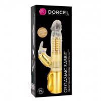 Dorcel Orgasmic Rabbit - vibrátor s rohem (zlatý)