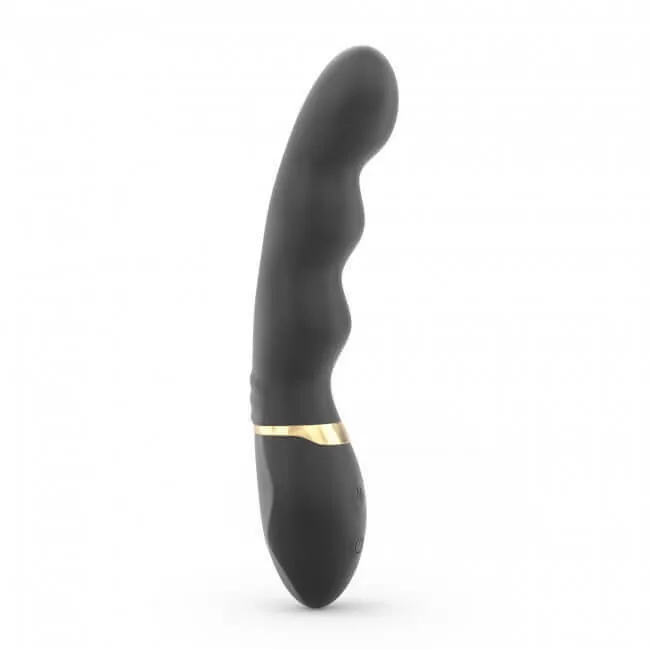 Dorcel Too Much 2.0 - Rechargeable 3-Motor Vibrator (Black-Gold)