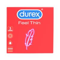 Durex Feel Thin - kondomy s realistickým pocitem (3ks)