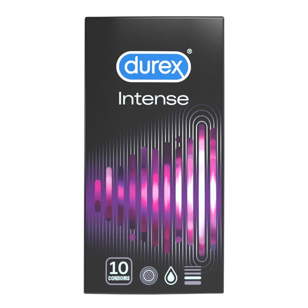 Durex Intense - Ribbed and Dotted Condom (10 pcs)