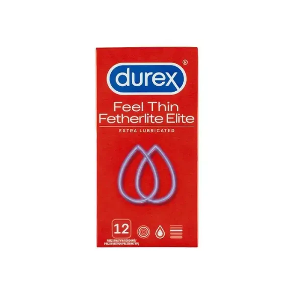 Durex kondomy Feel Intimate Elite 12 ks 12 ks