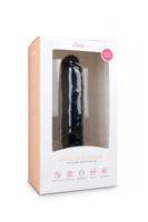 Easytoys - extra velké dildo s přísavkou (28,5cm) - černé