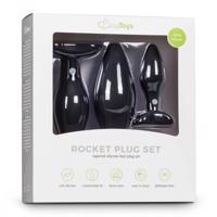 Easytoys Rocket - sada análních dild - černá (3 dílná)