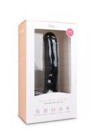 Easytoys - velké dildo s varlaty a přísavkou (26,5cm) - černé