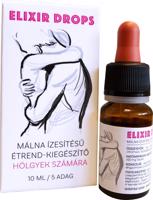 Elixír - výživový doplněk na rostlinné bázi, pro ženy (10 ml) - malina