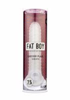 Fat Boy Checker Box - pouzdro na penis (19 cm) - mléčně bílé