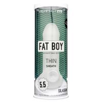 Fat Boy Thin - penisový návlek (15 cm) - mléčně bílý