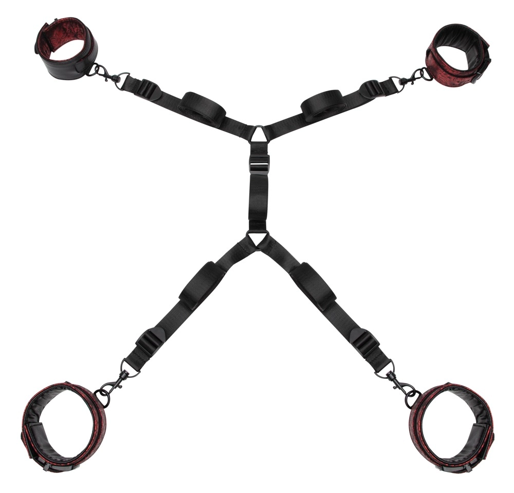 Fifty Shades of Grey - Handcuff Set (Black-Red)