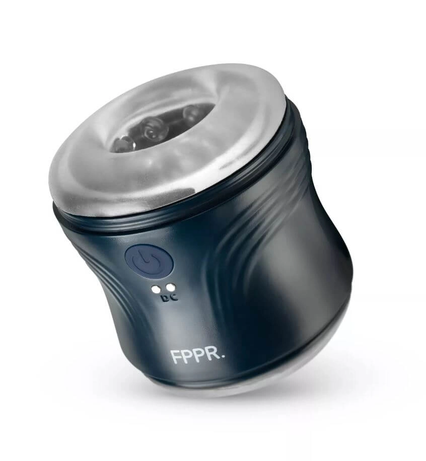 FPPR. - rechargeable, vibrating, dual-ended masturbator (blue)