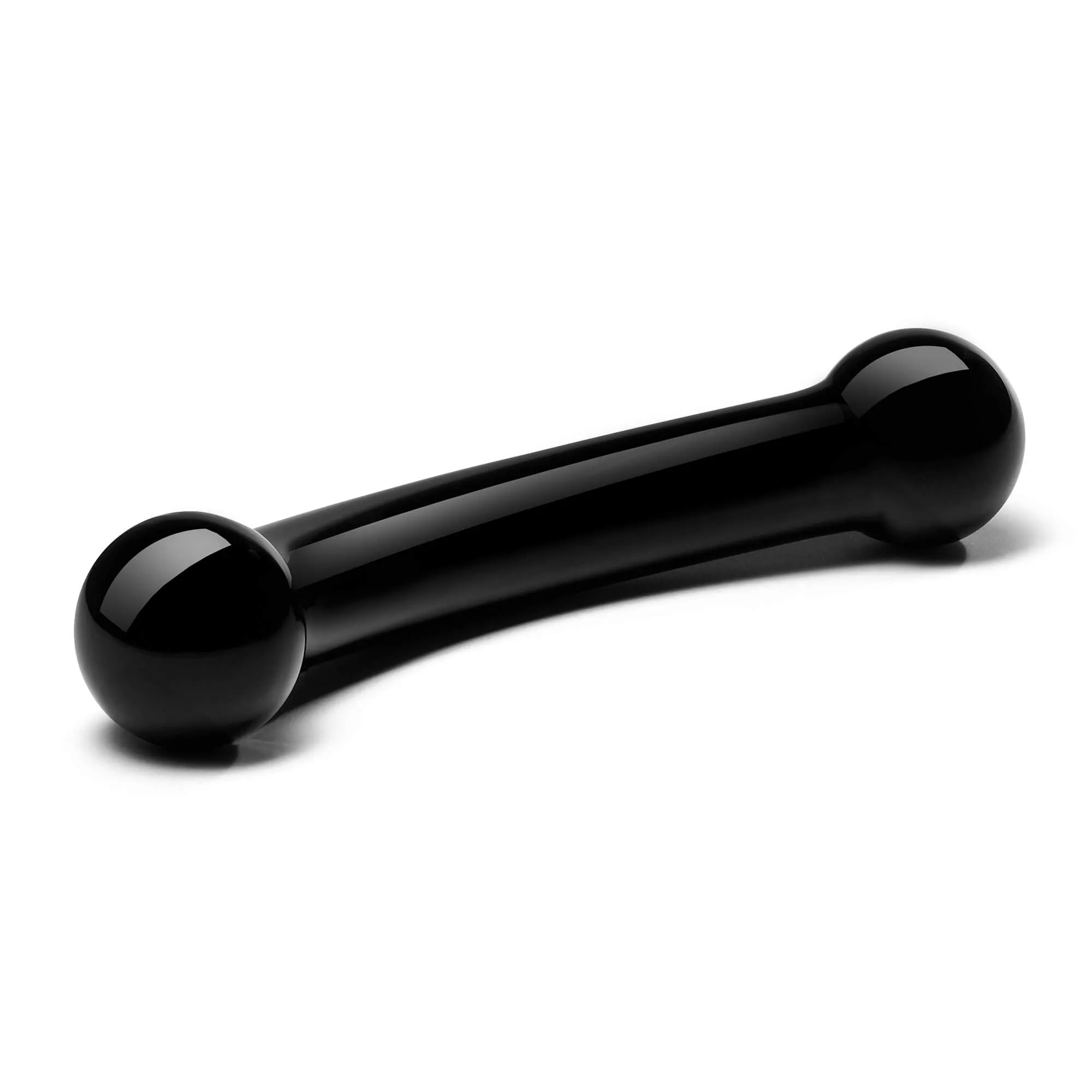 / GLAS - Double-Ended Glass Dildo (Black)