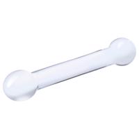 GLAS - oboustranné skleněné G-bod dildo (průhledné)