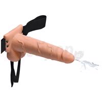 Hollow Squirting strap-on stříkající penis s dutinou 7.5