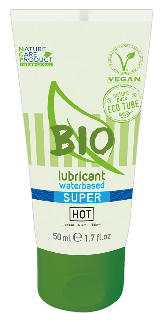 HOT Bio Super Vegan Water-Based Lubricant (50ml)