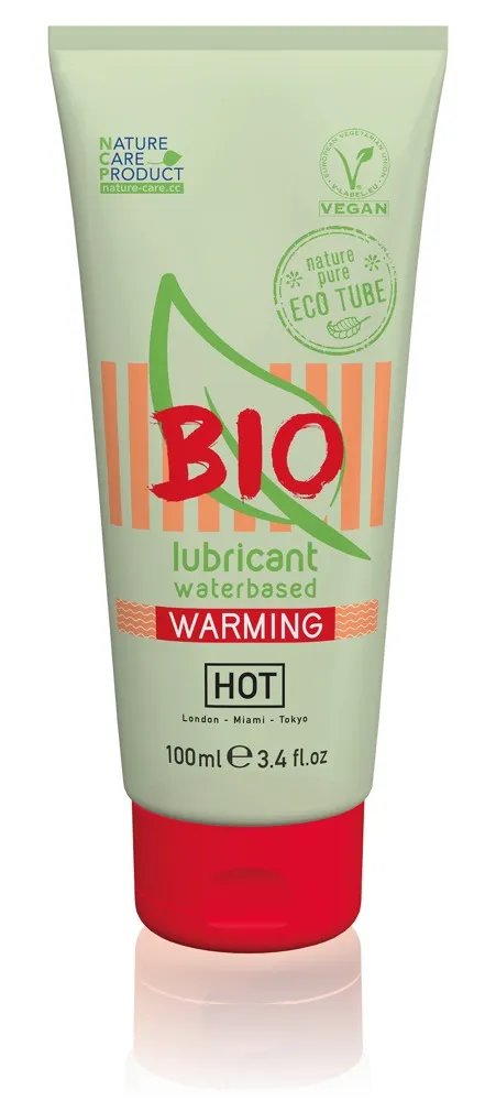 HOT BIO Warming Vegan Water-Based Lubricant (100ml)