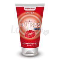 Hot Kiss Jahodový gel 50 ml