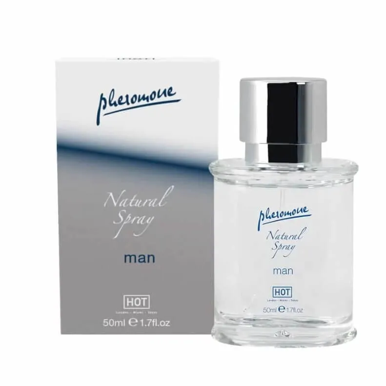 HOT Natural telový sprej pre mužov s obsahom feromónu 50ml