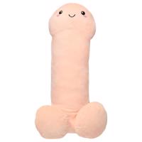 Hravý plyšový penis - 60cm (přírodní)