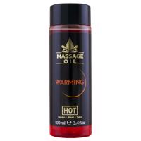 Hřejivý masážní olej HOT - péče o pokožku (100 ml)