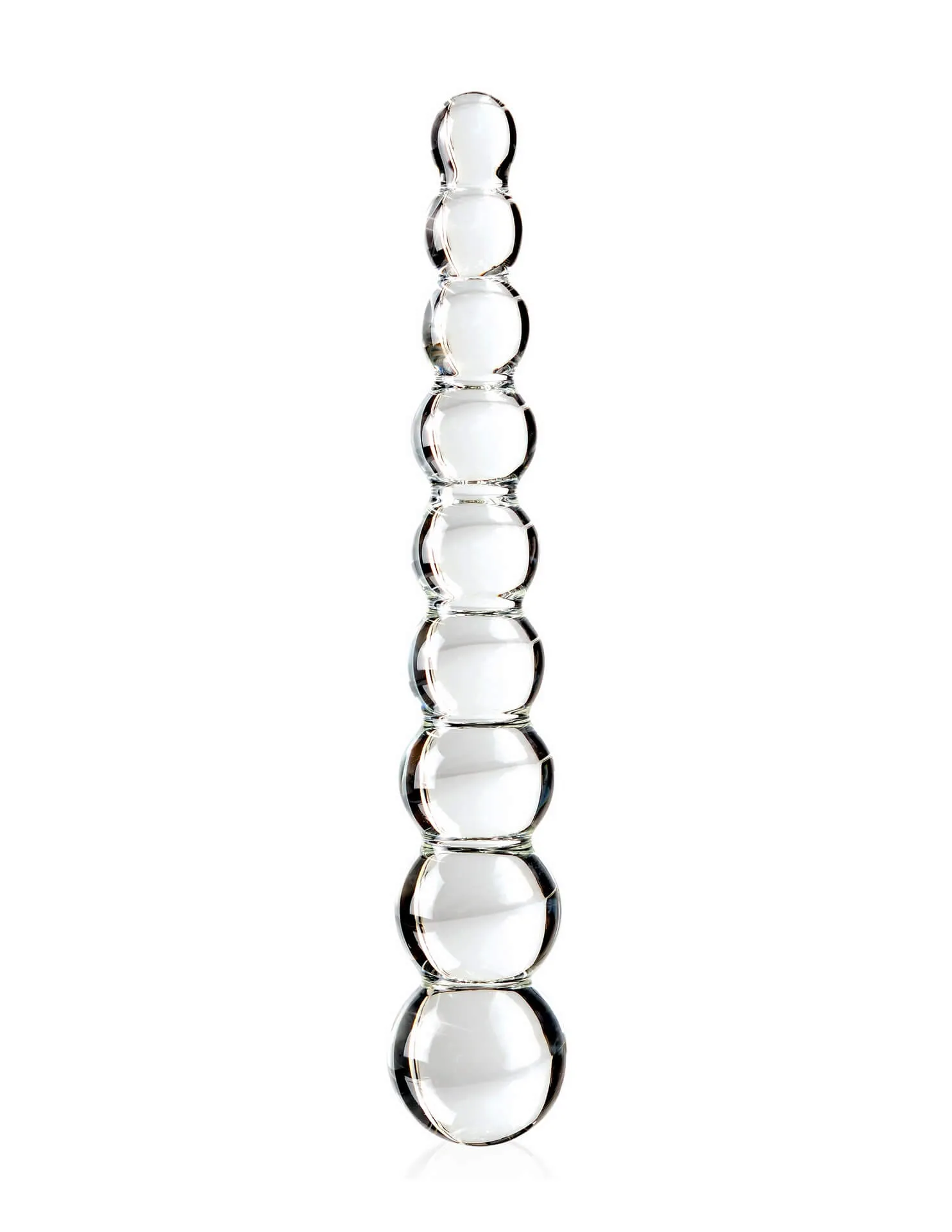 Iciles No. 2 - Glass Dildo (Clear)