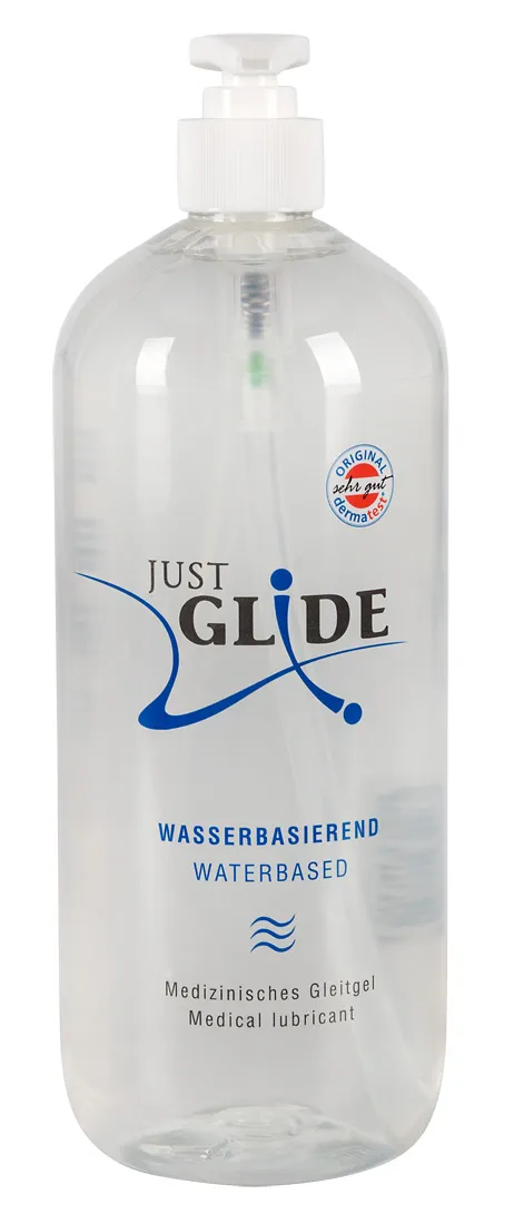 Just Glide Water-Based Lubricant (1000ml)