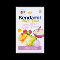 Kendamil BIO / Organická ovesná kaše s ovocem (mango, jablko, malina) 150 g