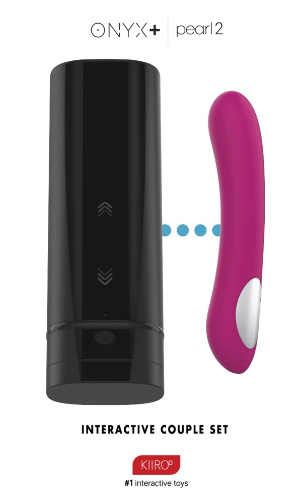 Kiiroo Onyx+ and Pearl 2 - couples set masturbator and vibrator