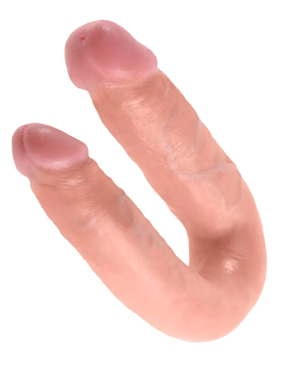 King Cock Double Dildo (Medium) - Natural