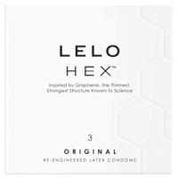 LELO Hex Original - luxusní kondom (3 ks)