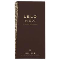 LELO Hex Respect XL - luxusní kondom (12 ks)