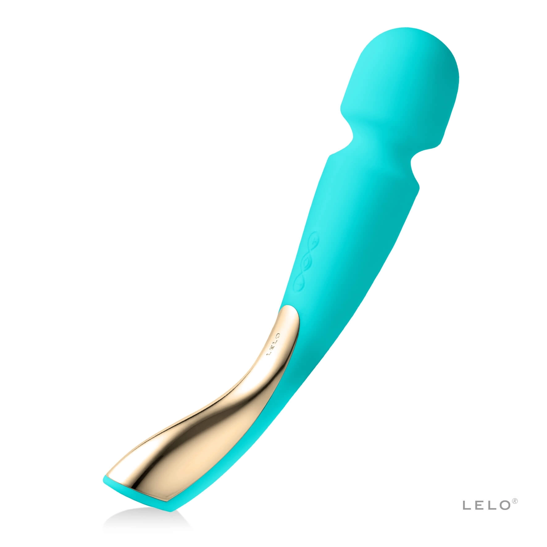 LELO Smart Wand 2 Large - Rechargeable Massage Vibrator (Turquoise)