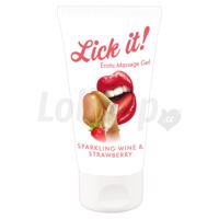 Lick-it Sparkling Wine &amp;amp;amp;amp; Strawberry 50ml