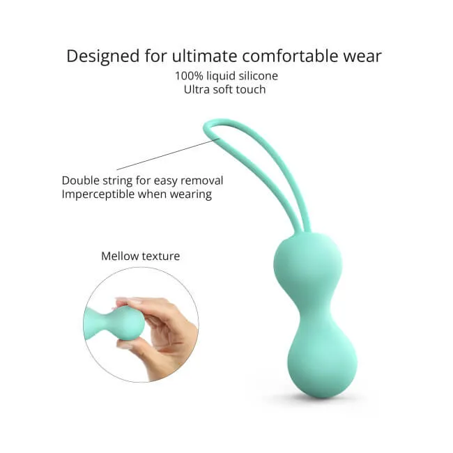 Love to Love Joia Silicone Kegel Balls Duo (Mint)