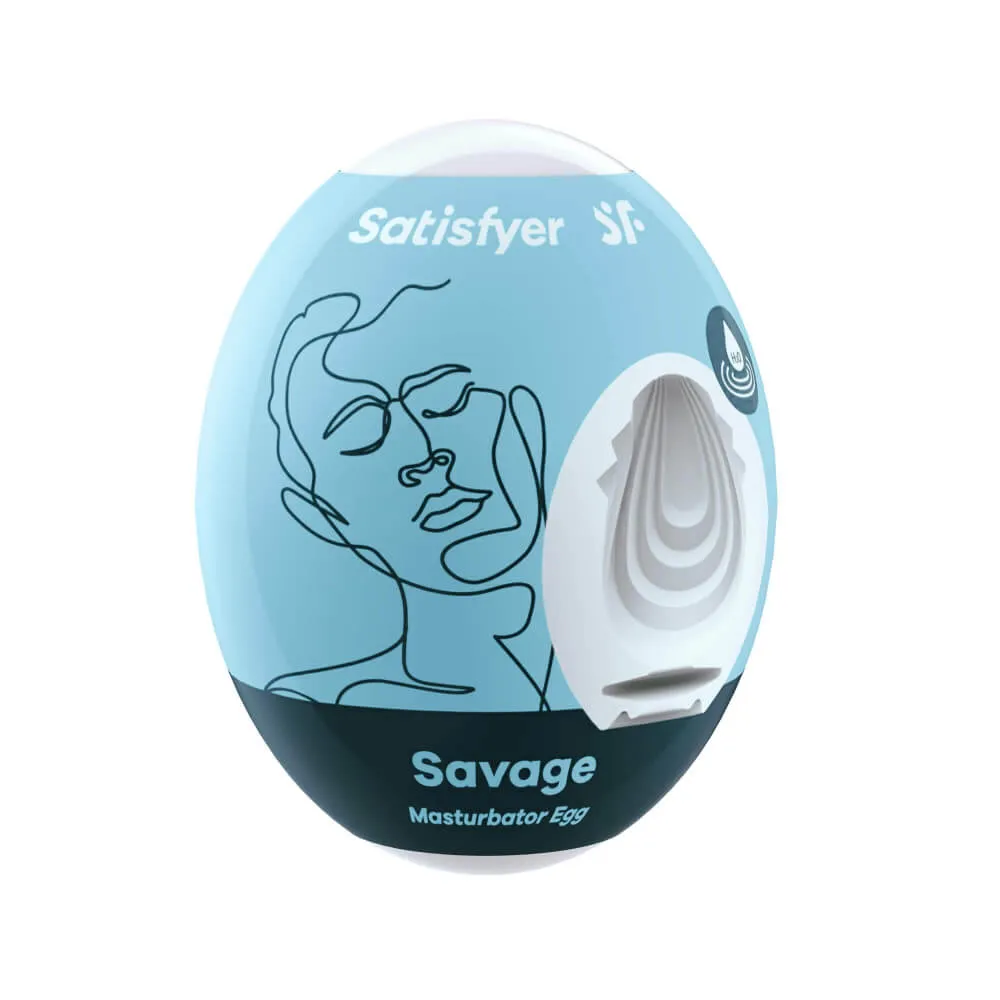 Masturbačné vajíčko Satisfyer Egg Savage 1ks