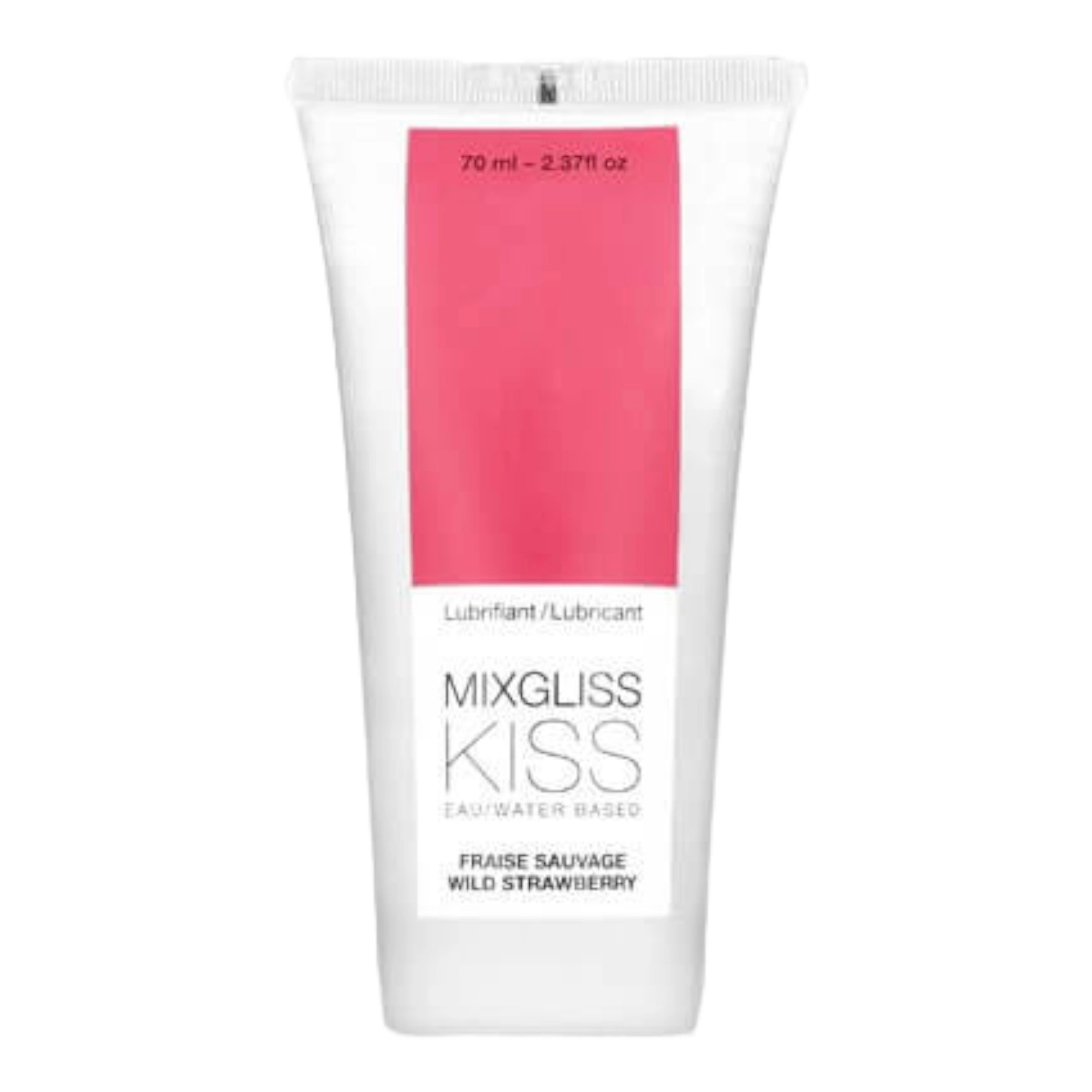 Mixgliss Kiss Wild - Water-Based Lubricant - Strawberry (70ml)